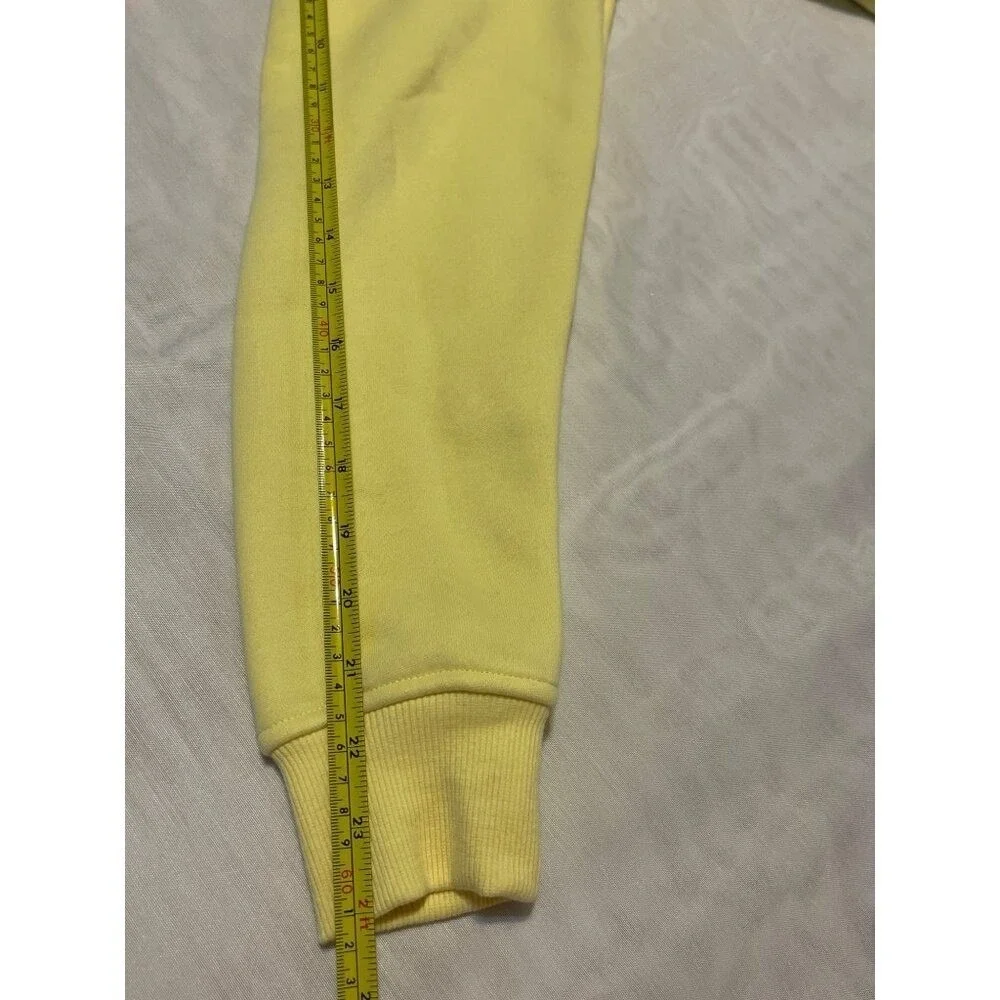 Wilo Wellness XS Sweatshirt & Shorts Activewear Set In Yellow & Light Blue - Picture 8 of 15